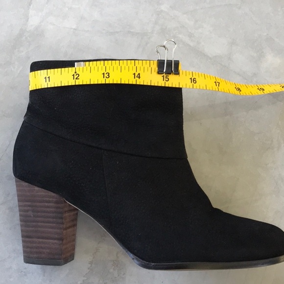 Cole Haan Bootie.  Excellent pre-worn condition.  Black Nubuck with ~3” heel. - Picture 7 of 8